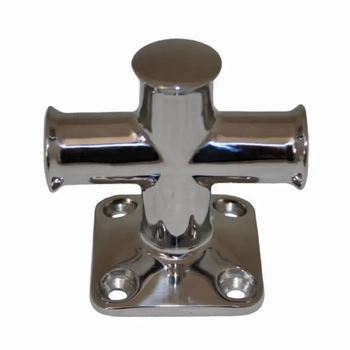 RWB Cross Bollard 316G Stanless Steel 90mm Boat Marine