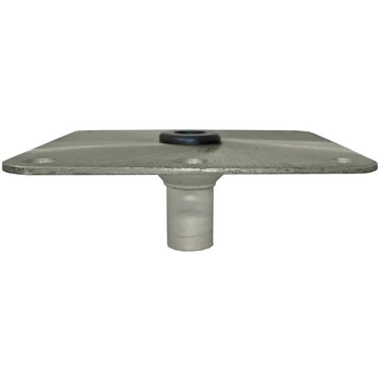 RWB Pin Pedestal Seat Base Stainless Steel Square 175mm