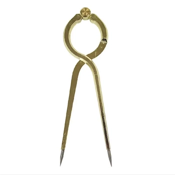 RWB Navigation Chart Divider Brass 175mm Marine