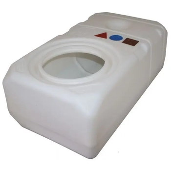 Diablo 37L Universal Rigid Polyethylene Waste Fuel Tank Boat Marine RWB4480