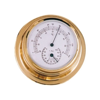 RWB Thermo/Hygro Brass 70mm