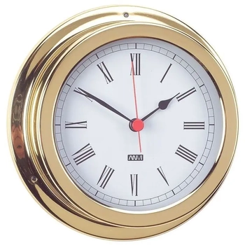 RWB Clock Brass Std 120mm
