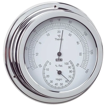 RWB Therm/Hyg CP Brass 120mm