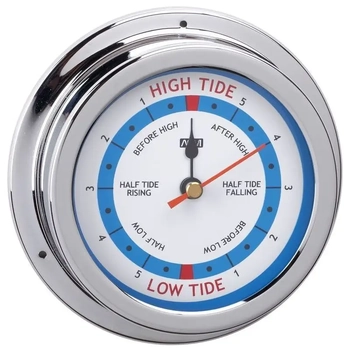 RWB Tide Clock CP Brs 120mm