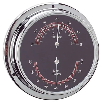 RWB Therm/Hygro CPB Blk 95mm