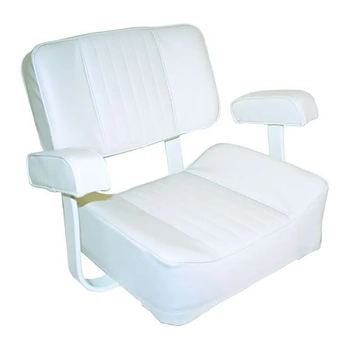 RWB Deluxe Captains Chair Seat White