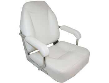 RWB MOJO Deluxe Helmsman Seat Ivory White