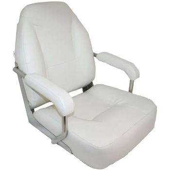 RWB MOJO Deluxe Helmsman Seat Ivory White