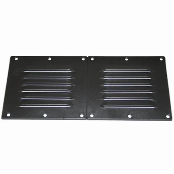 RWB Vent -Plast Louvre Black