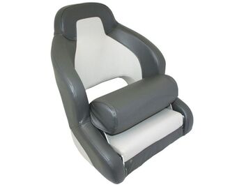RWB ADMIRAL Compact Flip-Up Helmsman Seat Charcoal