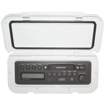 RWB CD/Radio WProof Hatch Wht