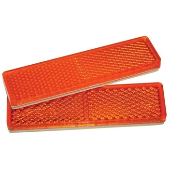 RWB Reflectors 85x22mm Amber