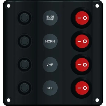 RWB Switch Panel &CB's 4 Sw