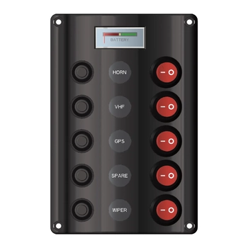 RWB Switch Panel CB 5SW & USB
