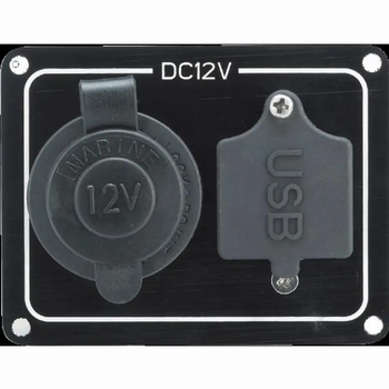 RWB Panel - Cig Socket & Usb