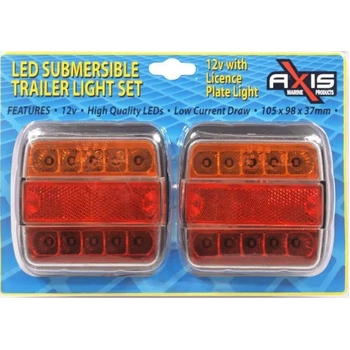 RWB Trailer Lights LED - Pair