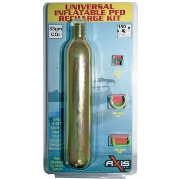 RWB Inflatable Jacket Re-Charge Kit Universal 33g