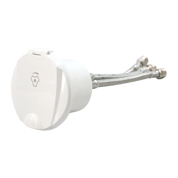 RWB Shower Mixer Tap Set Wht