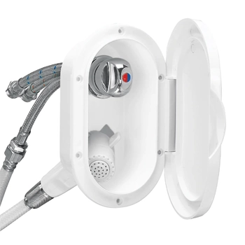 RWB Shower Mixer Set Twin Chr