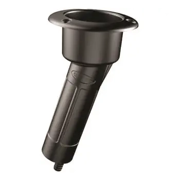 Rod Holder Rnd ABS 15Deg