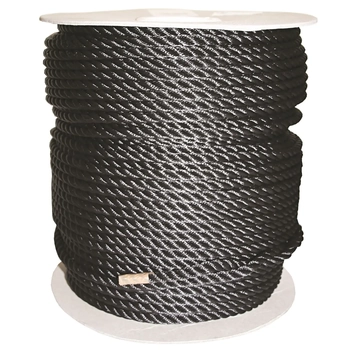 RWB Rope Polyester Blk 28x100