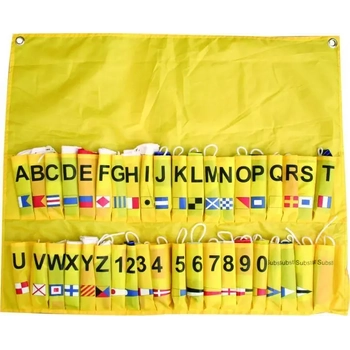 RWB International Code Flags Complete Set of 40 Boat Marine