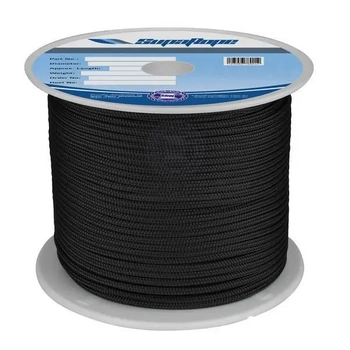 Double Braid 10mmx100M Solid Black