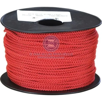 VB Cord 3mm X 100m Polyester Red