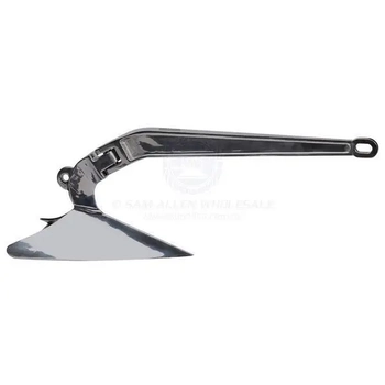 Plough Anchor 9kg - Stainless Steel