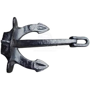 Halls Stockless Anchor 75kg - Black
