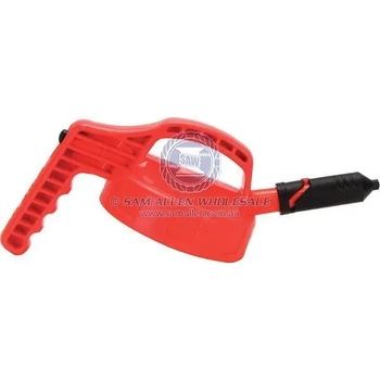 Oil Safe Drum Mini Spout Pouring Lid Red Auto Shut-off Valve Durable Plastic