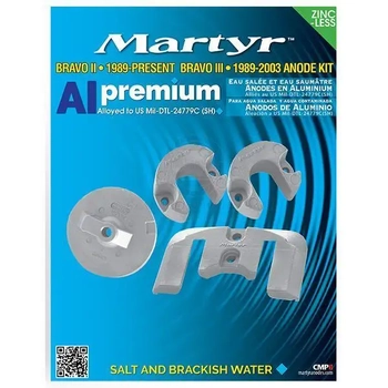 Anode Kit Merc Bravo Gen 2 & 3