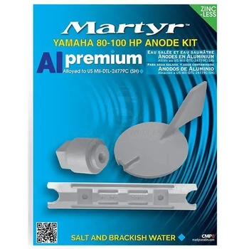 Anode Kit Yamaha 80-100 Hp Al