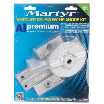 Anode Kit Merc F30 - F60 Al