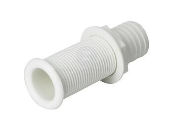 Sam Allen Plastic Drain Socket 100X32mm White