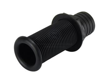 Plastic Drain Socket Black 100X32mm