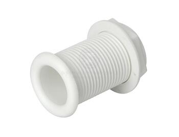 Sam Allen Plast Drain Socket 62X32mm White