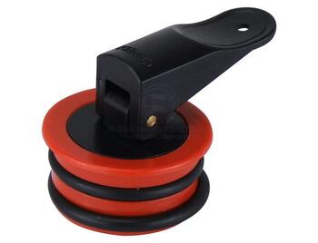 50mm Plastic Snap Bung Red