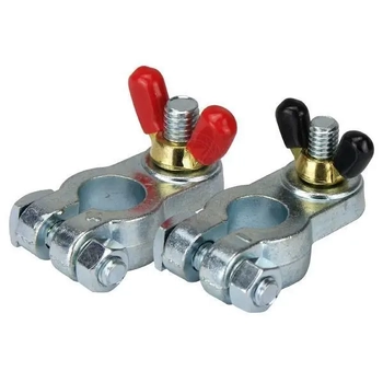 Battery terminals ZINC PLTD pair MADE IN TAIWAN