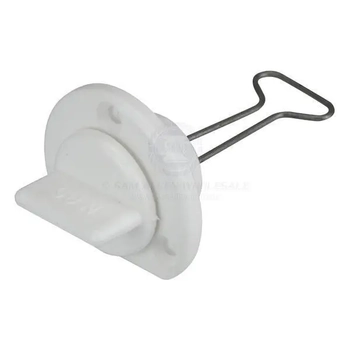 White Drain Plug