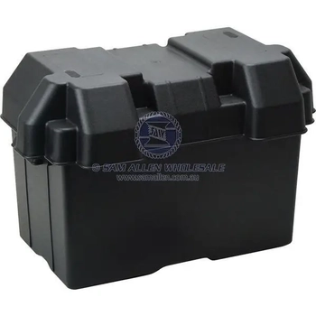 Universal Large Battery Box Boat Marine Caravan RV Camper Strap & S/S Fastenings