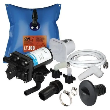 Fresh Water Kit 100L11.5Lpm Shurflo