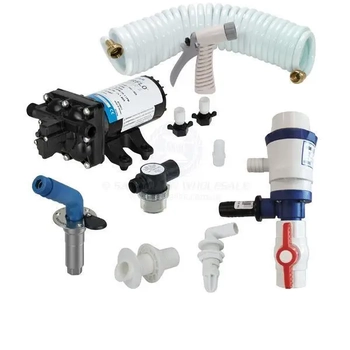Deckwash/ Live Bait Tank Combo Kit