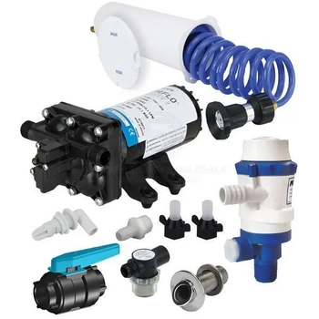 Deckwash / Live Bait Tank Combo Kit Premium