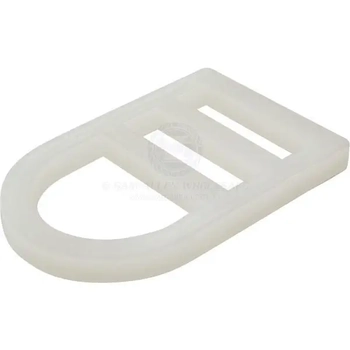 D Buckle Nylon White