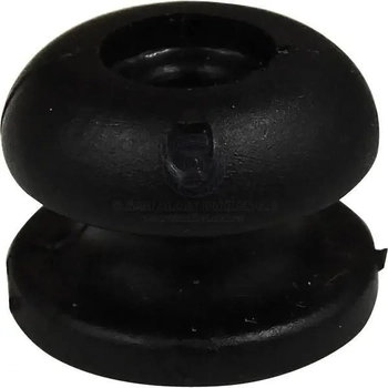 Cord Button Medium Black