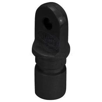 Tube End 19mm X 1.6mm Black