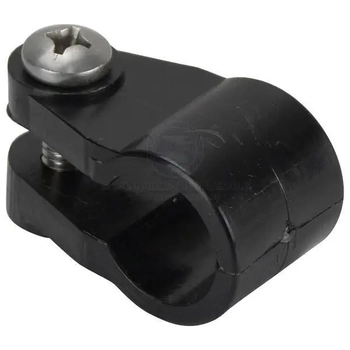 Tube Clamp 19mm Black
