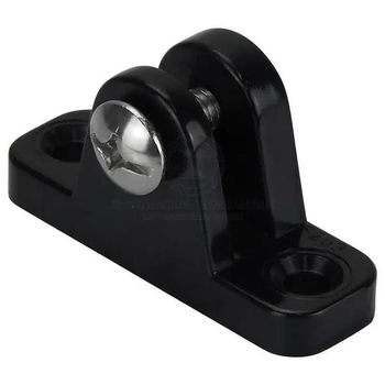 Canopy Deck Mount Nylon Standard Black - Pack Of 10
