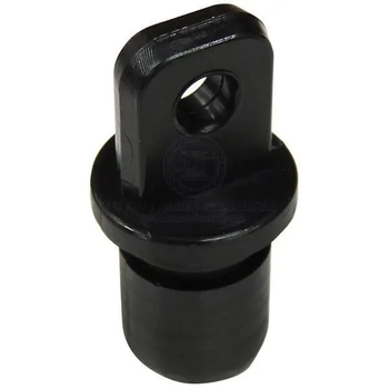 Tube End 25mm X 3mm Black